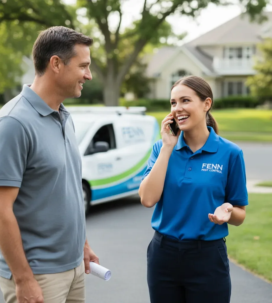 Fenn Pest Control customer support in Oskaloosa